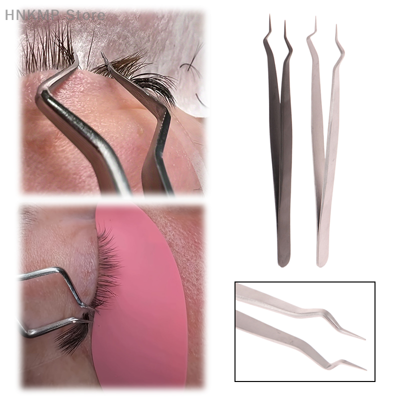 Lash Extension Tweezers - New Designed Precision Isolation Lash Extension