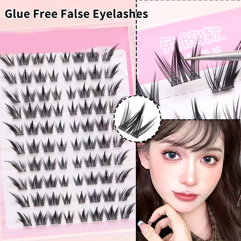 Eyelash Extension Adhesive - Voluminous No Need Glue Self-adhesive False