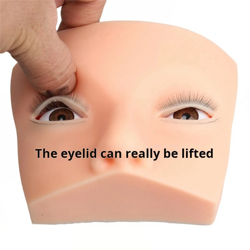 Eyelash Extension Doll Eye - New Real 4 Layers Mannequin Head