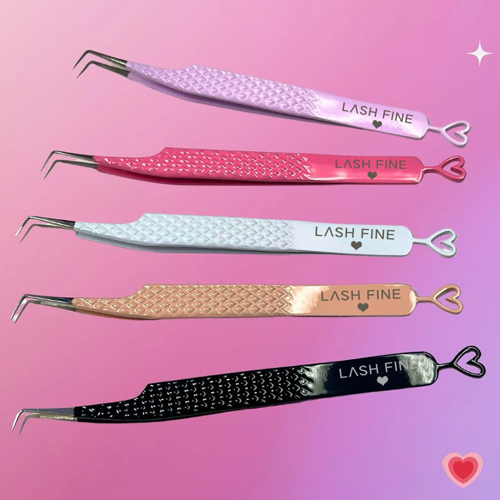 Heart-Shaped Eyelash Extension – обзор и цена Lash Extension Tweezers