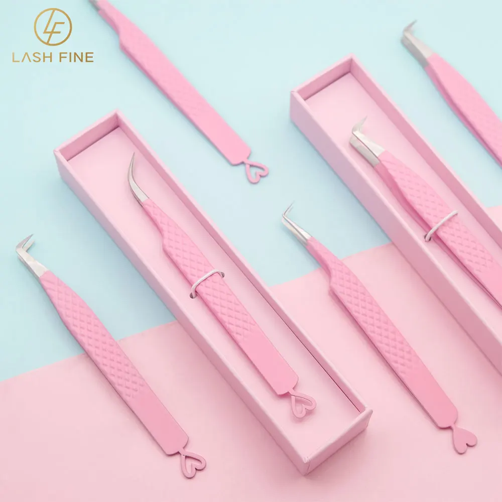Heart-Shaped Eyelash Extension – обзор и цена Lash Extension Tweezers