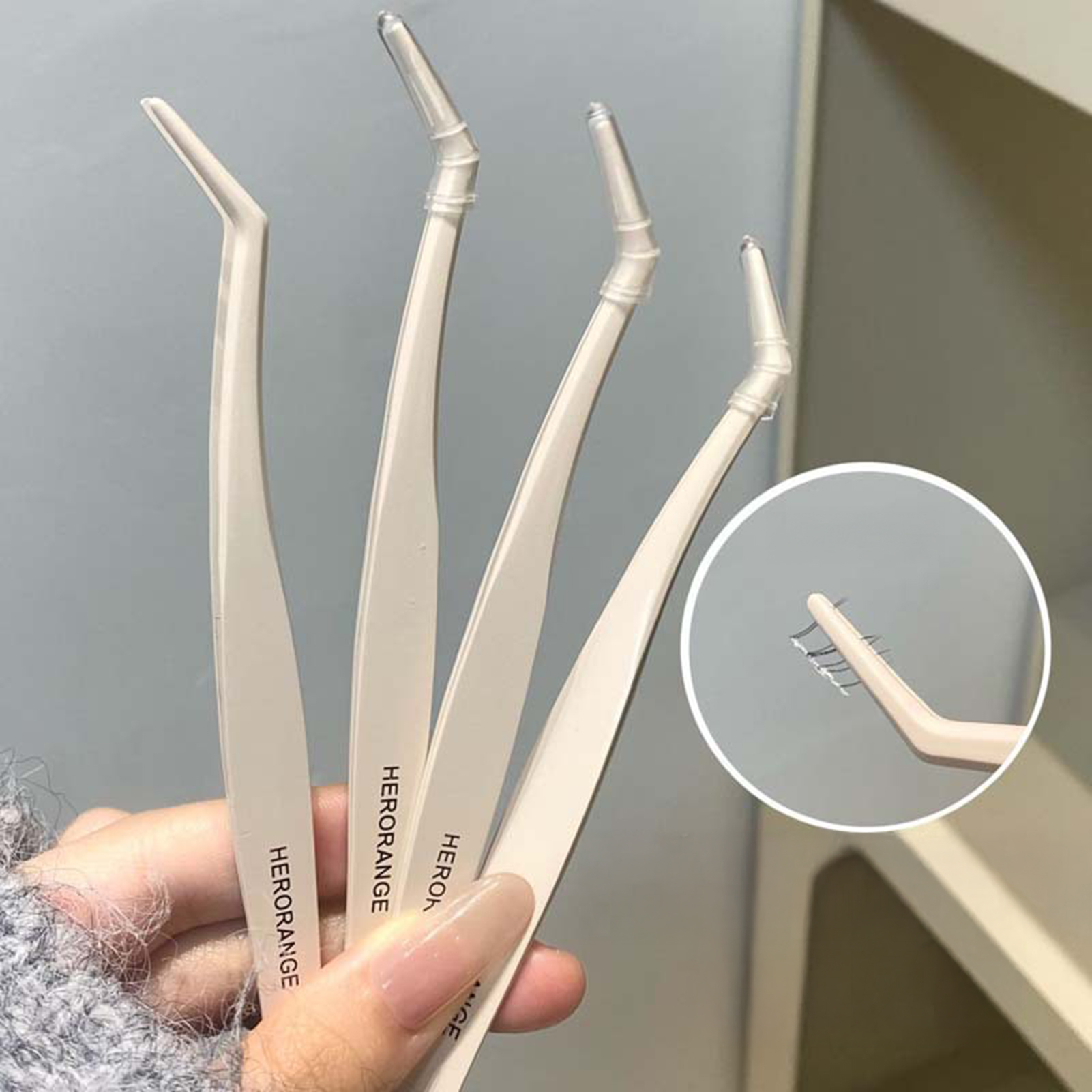 Professional Anti-stick False  – обзор и цена Lash Extension Tweezers