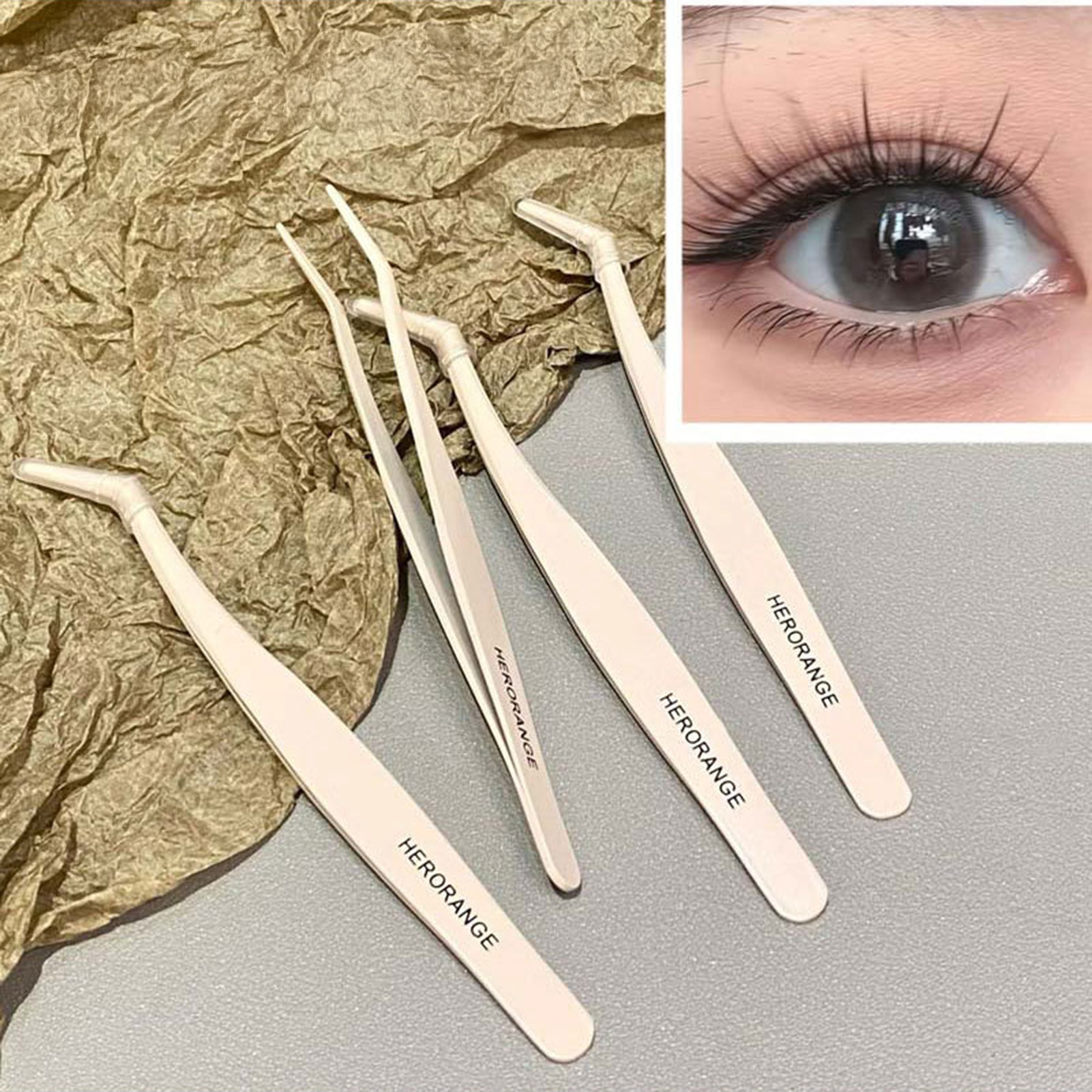 Professional Anti-stick False  – обзор и цена Lash Extension Tweezers