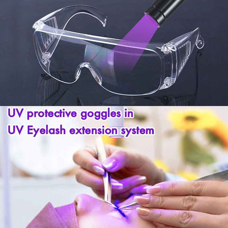 UV Protective Glasses For Fals – обзор и цена Eyelash Extension With Glasses