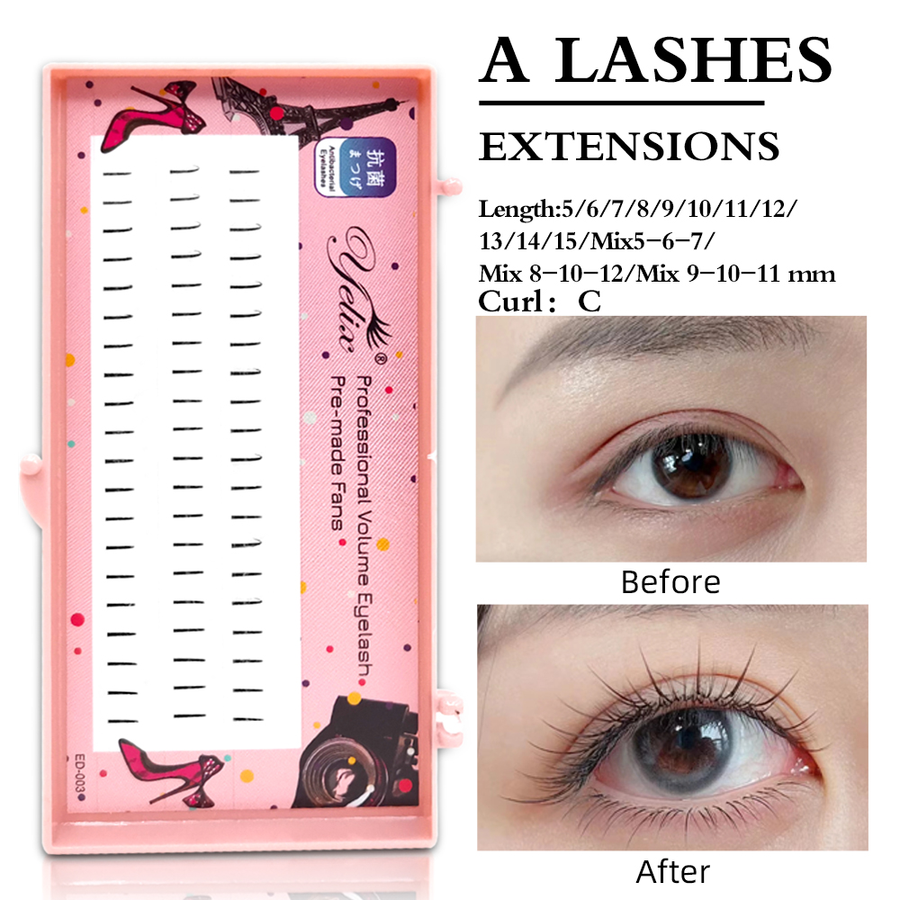 Yelix Natural Soft Individual  – обзор и цена Eyelash Extension Natural