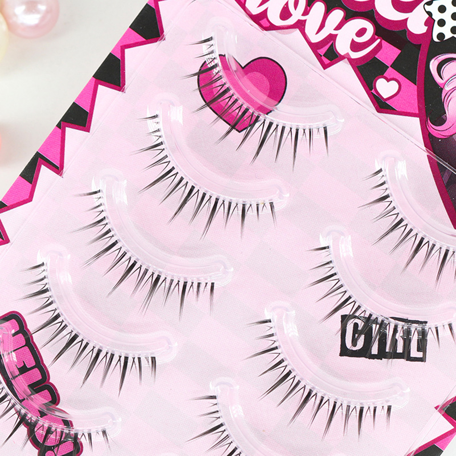 Natural Thick False Eyelashes  – обзор и цена Eyelash Extension Doll Eye