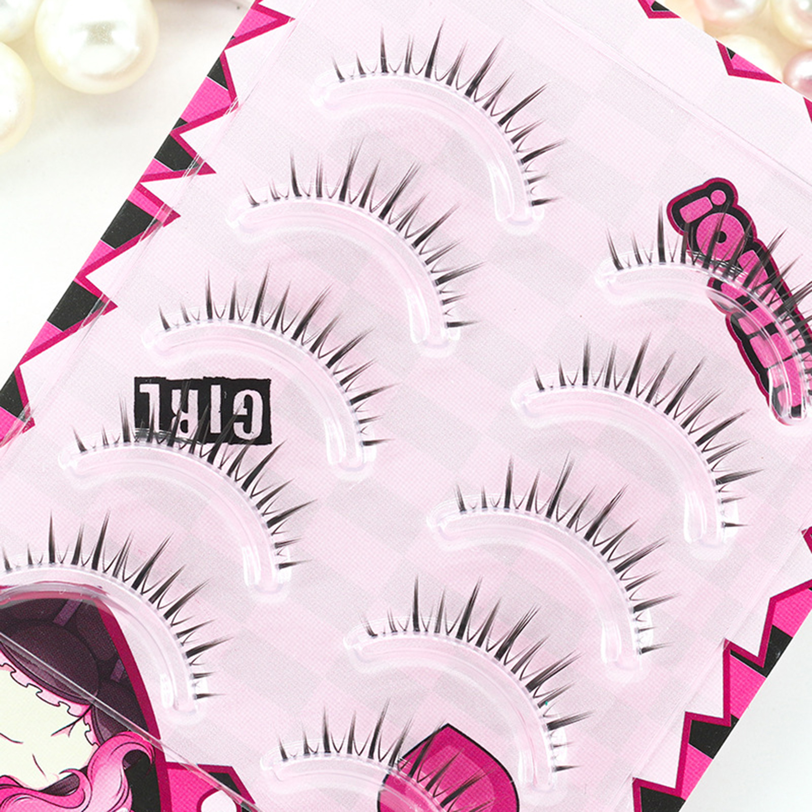 Natural Thick False Eyelashes  – обзор и цена Eyelash Extension Doll Eye