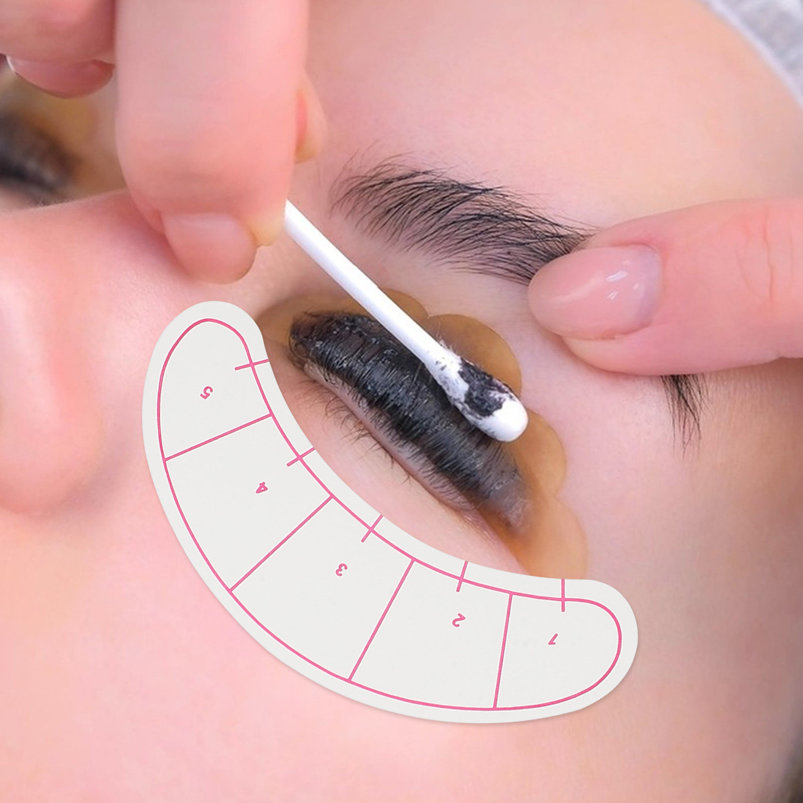 10 Sheets Eyelash Extension Pa – обзор и цена Lash Mapping Sticker