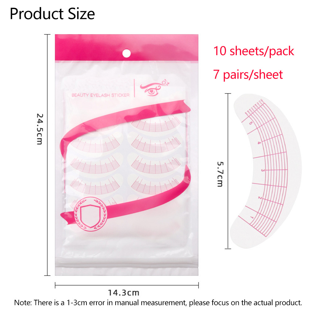 2/5packs Lash Mapping Stickers – обзор и цена Lash Mapping Sticker