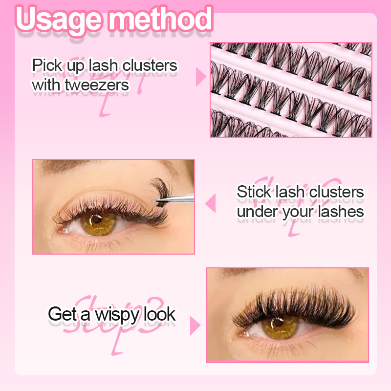 Individual Lashes Eyelash tuft – обзор и цена Eyelash Extension Natural