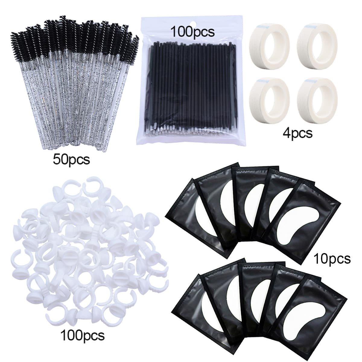 264Pcs Eyelash Extension Tools – обзор и цена Lash Mapping Sticker