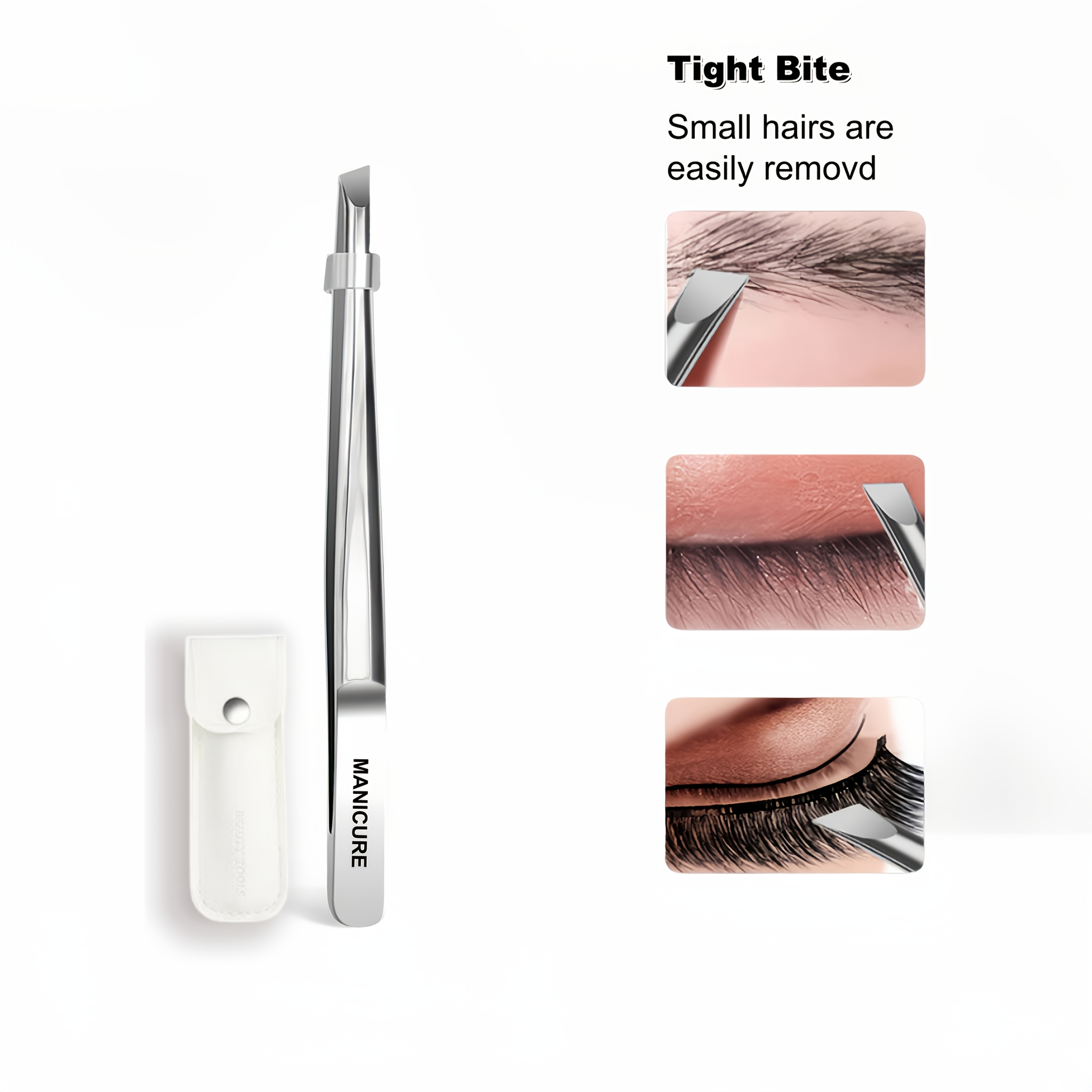 Stainless Steel Slant Tweezers – обзор и цена Lash Extension Tweezers