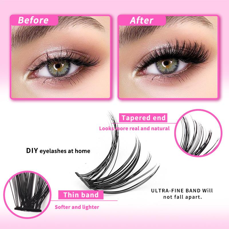 Mink Eyelash Clusters Kit for  – обзор и цена Lash Extension Tweezers