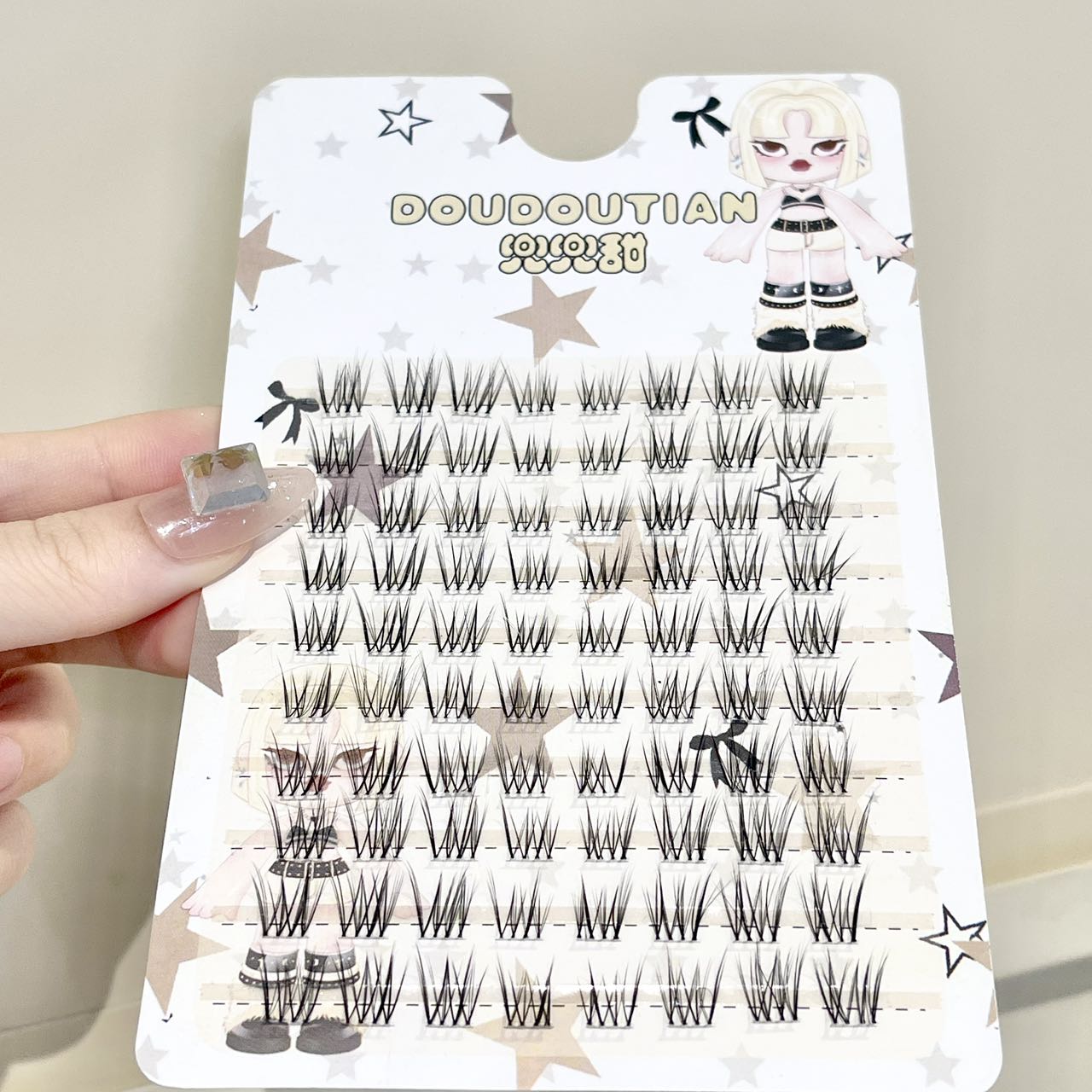Doudoutian Segmented Nude Lash – обзор и цена Eyelash Extension Natural