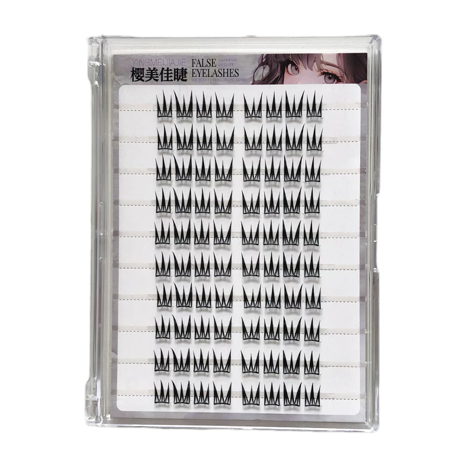 New Doll False Eyelashes V-Sha – обзор и цена Eyelash Extension Doll Eye