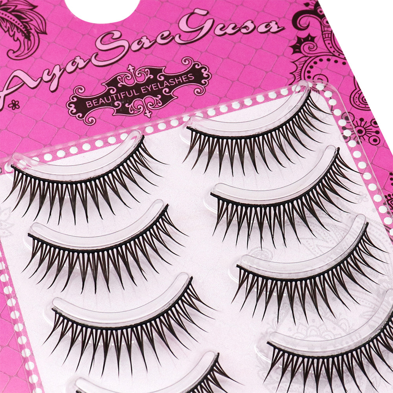 5 Pair One-Piece False Eyelash – обзор и цена Eyelash Extension Doll Eye