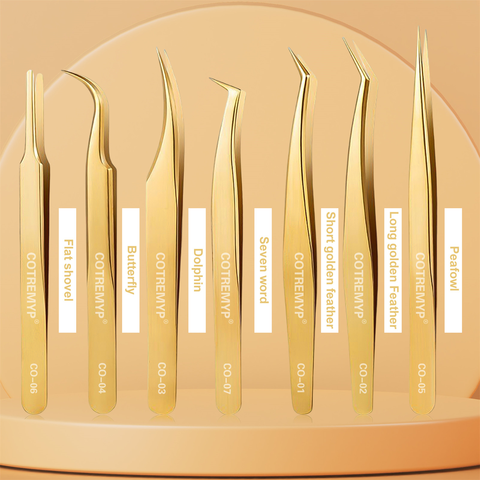 Professional lash tweezers fib – обзор и цена Lash Extension Tweezers
