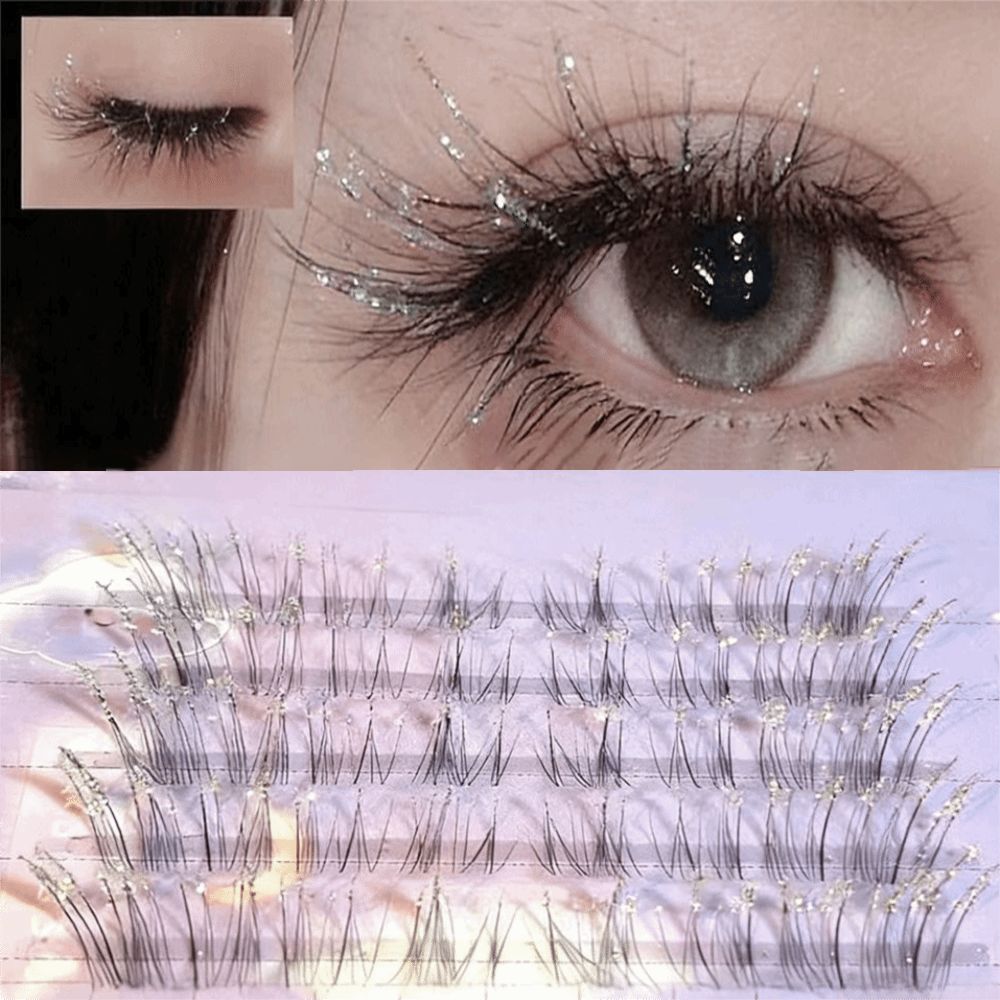Shining Rhinestone Individual  – обзор и цена Eyelash Extension Natural