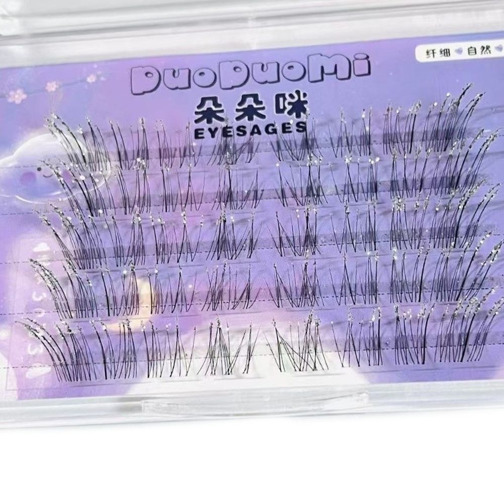 Shining Rhinestone Individual  – обзор и цена Eyelash Extension Natural