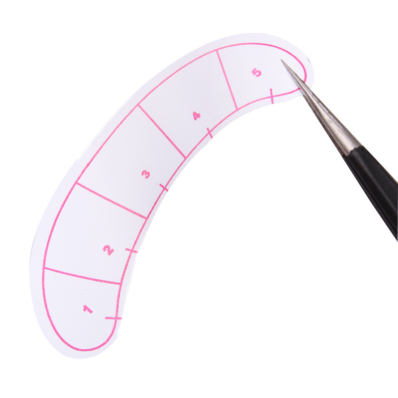 Eyelash Extension Paper Patche – обзор и цена Lash Mapping Sticker
