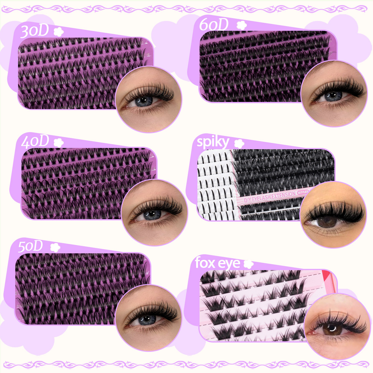 DIY Cluster Lashes Kit Individ – обзор и цена Lash Extension Tweezers