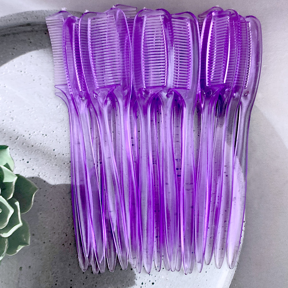 25/50/100pcs Mini Comb For Eye – обзор и цена Eyelash Extension Doll Eye