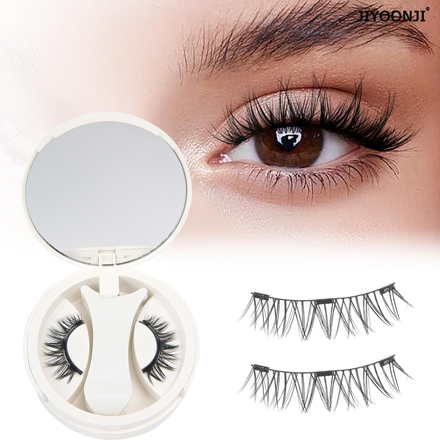 1 Pair Magnetic Eyelashes Set  – обзор и цена Lash Extension Tweezers