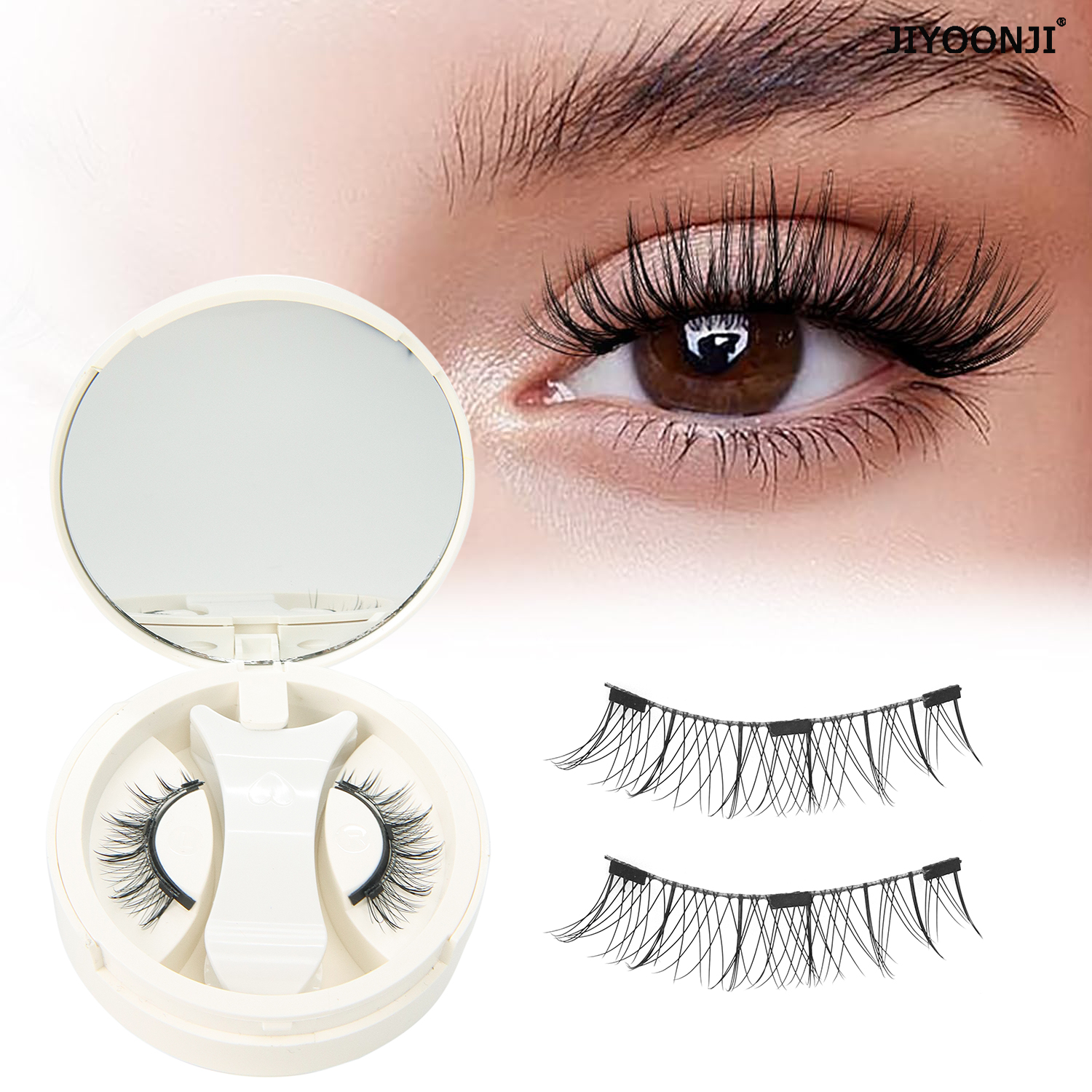1 Pair Magnetic Eyelashes Set  – обзор и цена Lash Extension Tweezers