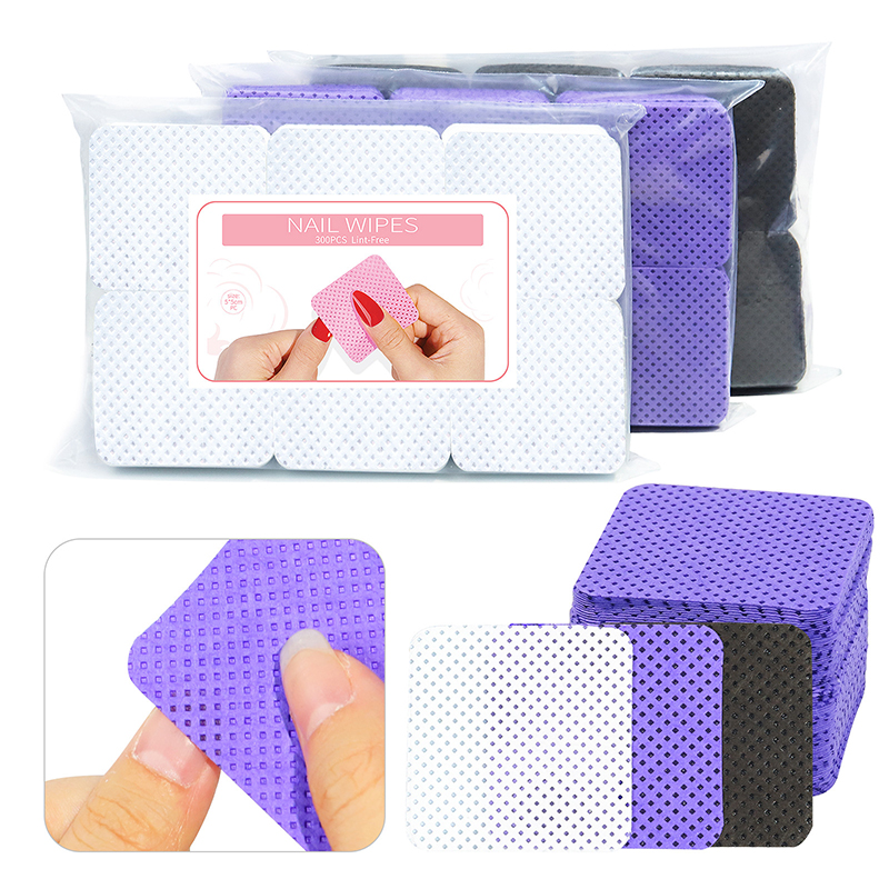 Lint Free Nail Wipes, 300 PCS  – обзор и цена Eyelash Extension Examples