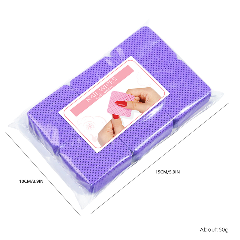 Lint Free Nail Wipes, 300 PCS  – обзор и цена Eyelash Extension Examples