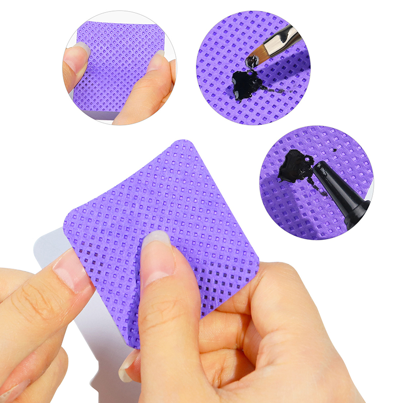 Lint Free Nail Wipes, 300 PCS  – обзор и цена Eyelash Extension Examples