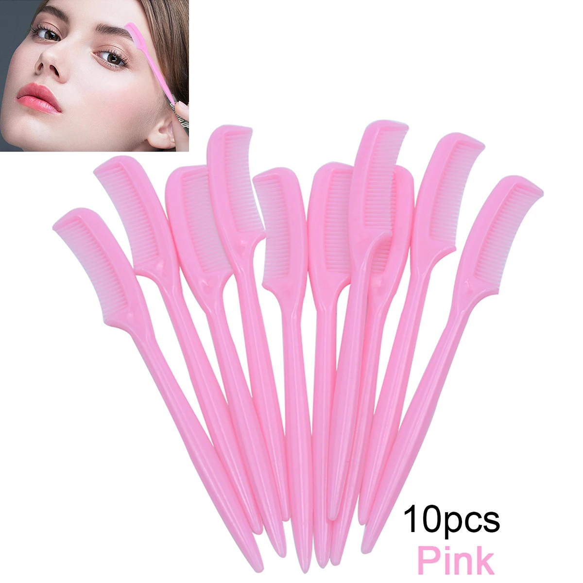 10Pcs Mini Eyelash Combs Small – обзор и цена Eyelash Extension Doll Eye