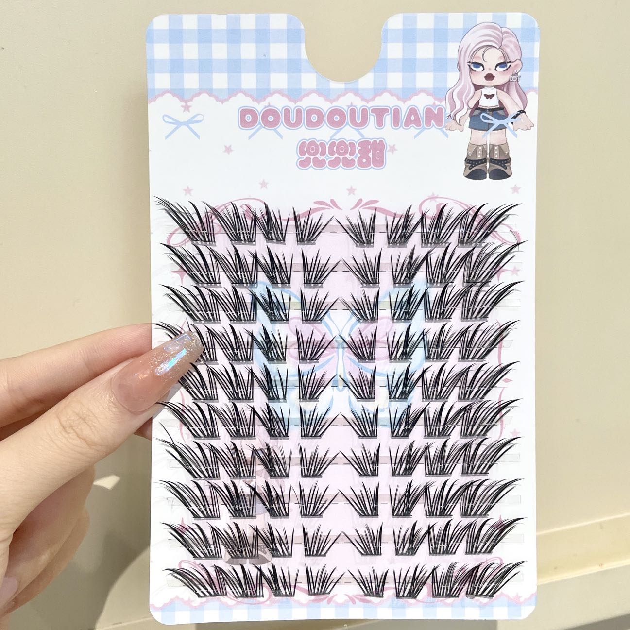 Doudoutian Fox Thai Manga Slan – обзор и цена Eyelash Extension Natural
