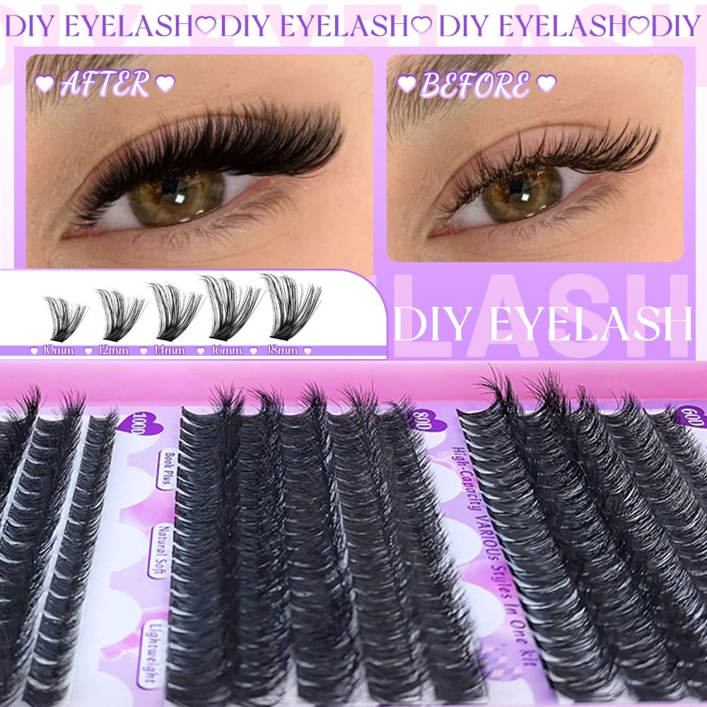 9-18mm Length False Eyelashes  – обзор и цена Eyelash Extension Natural