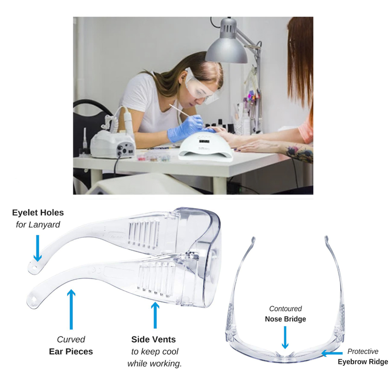 Uv/Led Light Protect Glasses A – обзор и цена Eyelash Extension With Glasses