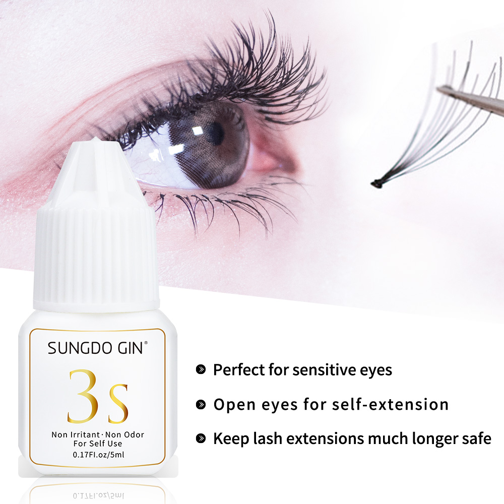 Eyelash Extension Glue 3S Fast – обзор и цена Eyelash Extension Eye Irritation