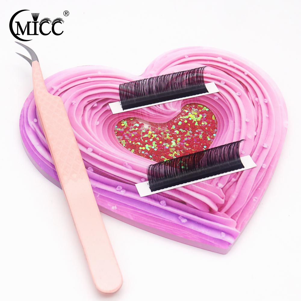 3D Heart-shaped Bling Dynamic  – обзор и цена Lash Extension Tweezers