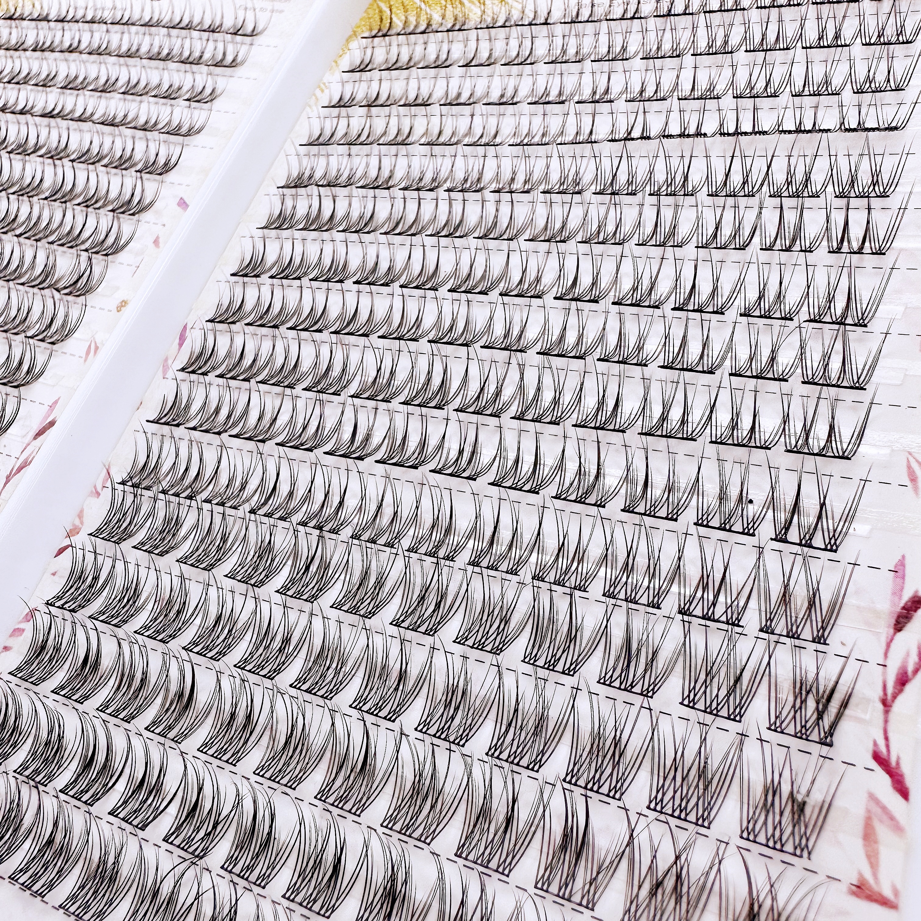 False eyelash cluster kit - 38 – обзор и цена Eyelash Extension Doll Eye