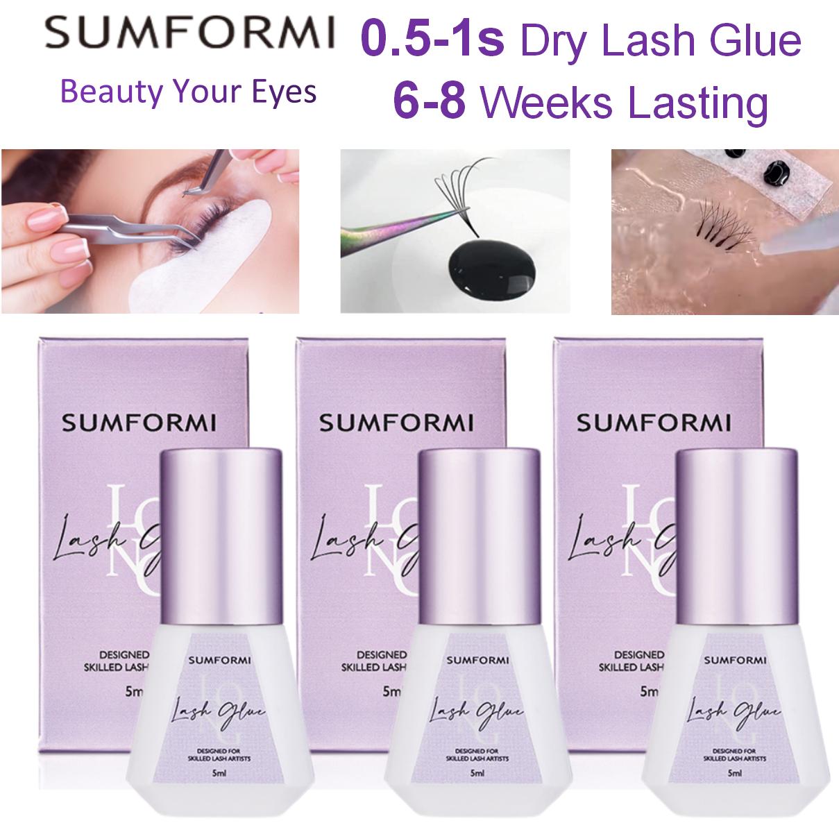 Thin Black Eye Lash Glue 0.5s  – обзор и цена Eyelash Extension Eye Irritation
