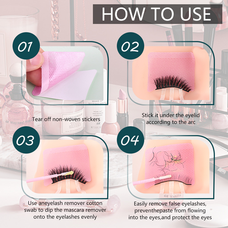 40pcs Eyelash Extension Remove – обзор и цена Eyelash Extension Examples