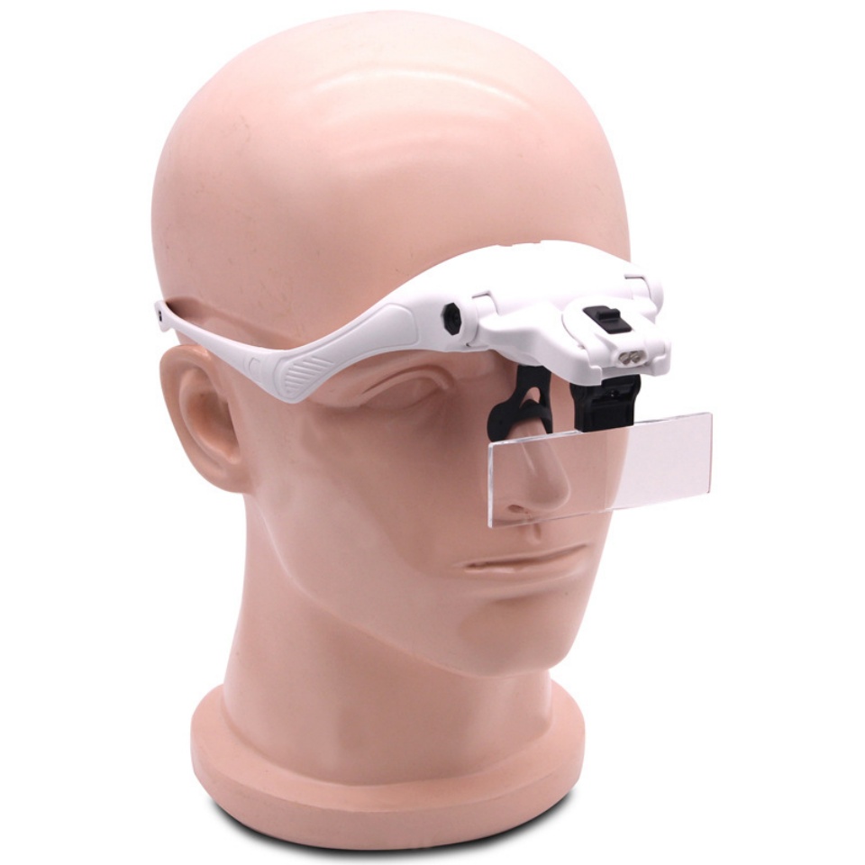 5 Lens Adjustable Loupe Headba – обзор и цена Lash Mapping Sticker