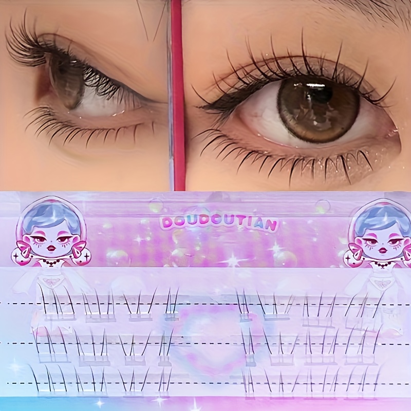 Duoduotian Cat Paw Lower Eyela – обзор и цена Eyelash Extension Natural