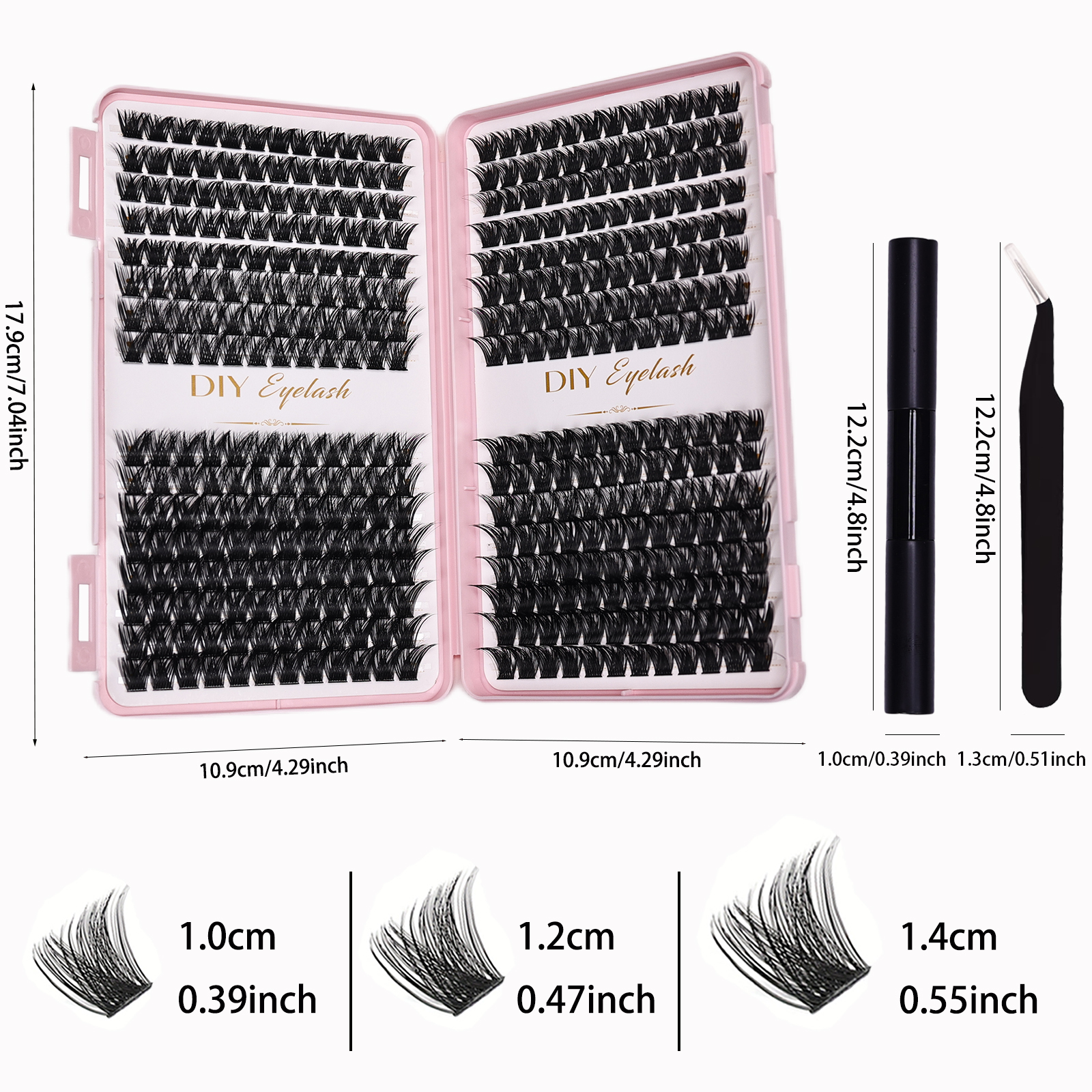 DIY Eyelash Extension Kit 384p – обзор и цена Lash Extension Tweezers