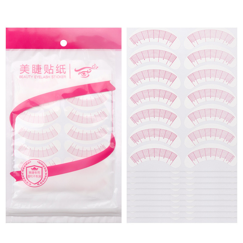 70 Pairs Eyelash Mapping Stick – обзор и цена Lash Mapping Sticker