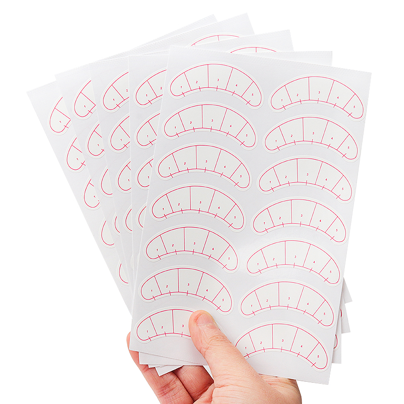 70 Pairs Eyelash Mapping Stick – обзор и цена Lash Mapping Sticker