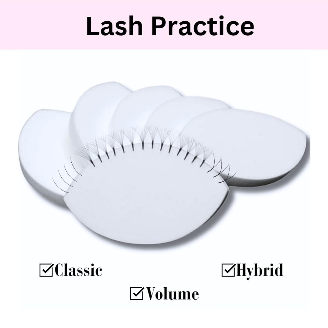 Beginner Lash Map Chart Wispy  – обзор и цена Lash Mapping Sticker