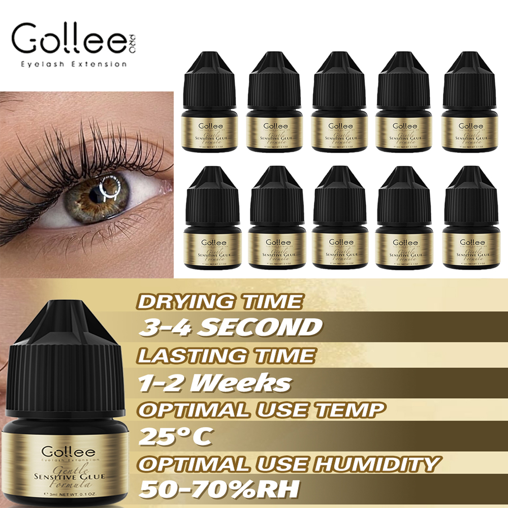 Gollee Eyelash Adhesive Cluste – обзор и цена Eyelash Extension Eye Irritation