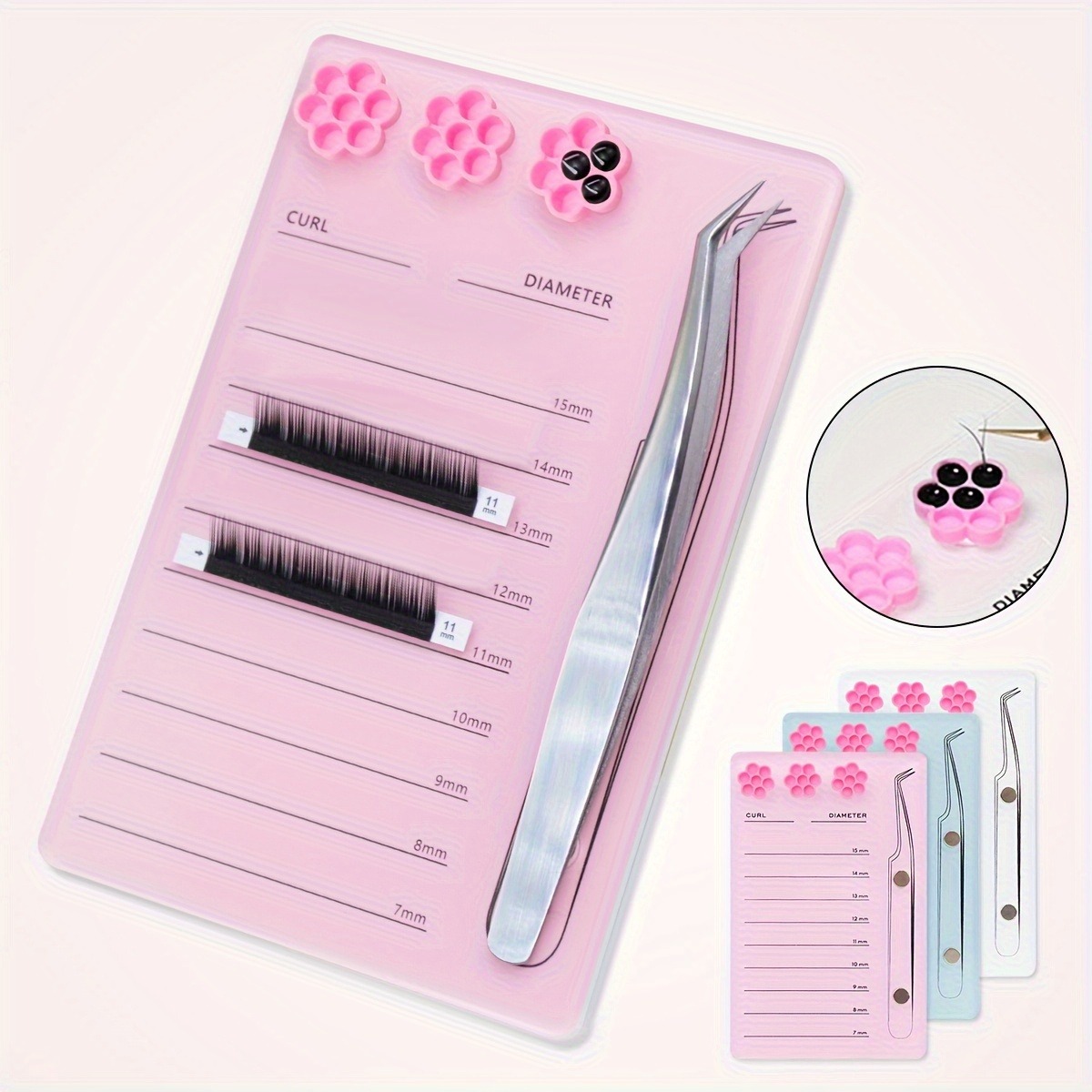 Eyelash Extension Scale Holder – обзор и цена Lash Mapping Sticker
