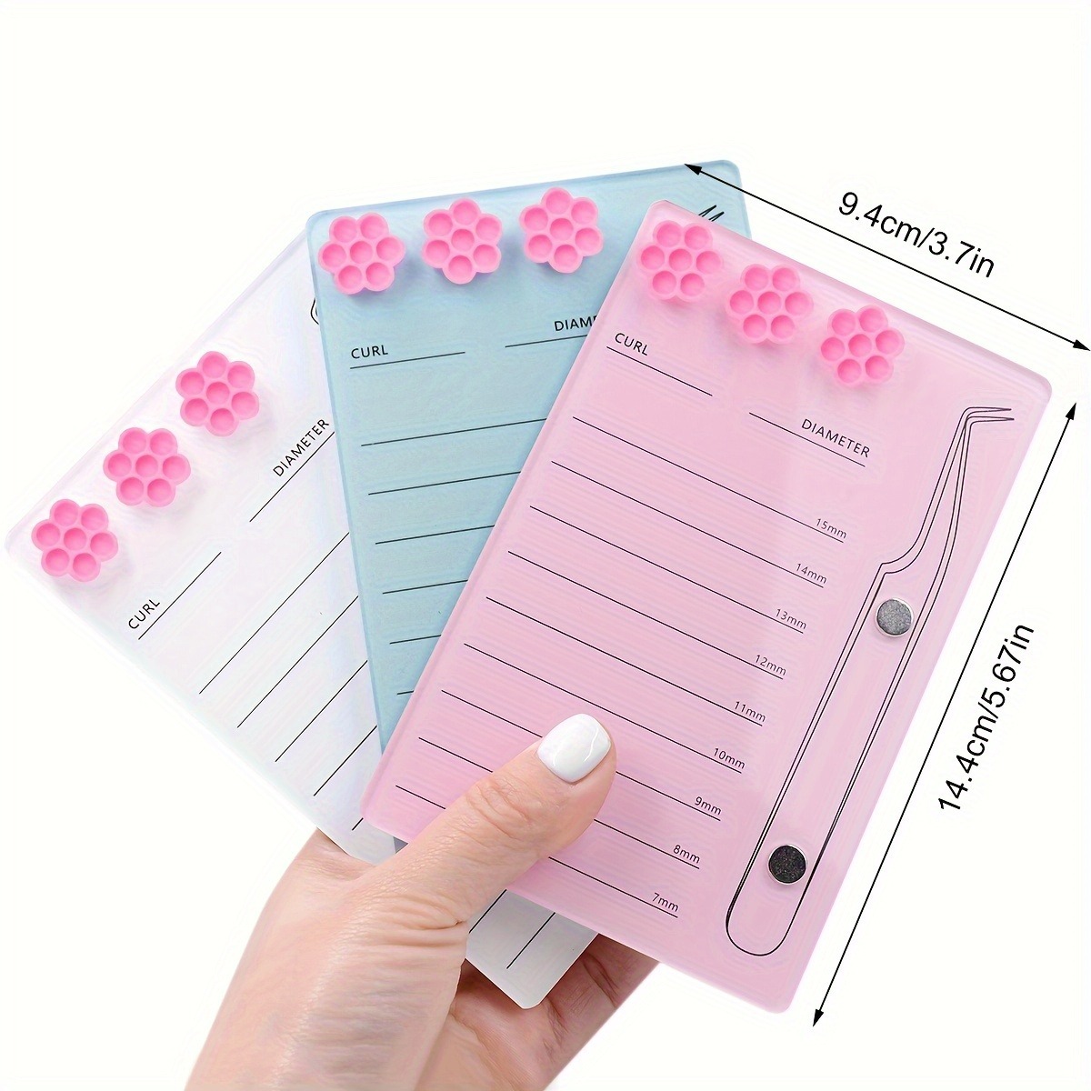 Eyelash Extension Scale Holder – обзор и цена Lash Mapping Sticker