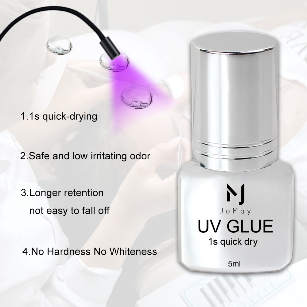 JOMAY UV Glue Strong Long Last – обзор и цена Eyelash Extension Eye Irritation